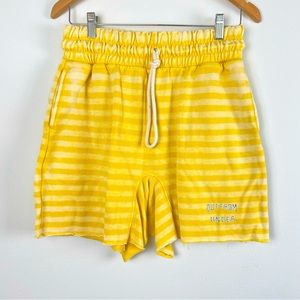 COPY - URBAN OUTFITTERS yellow striped shorts